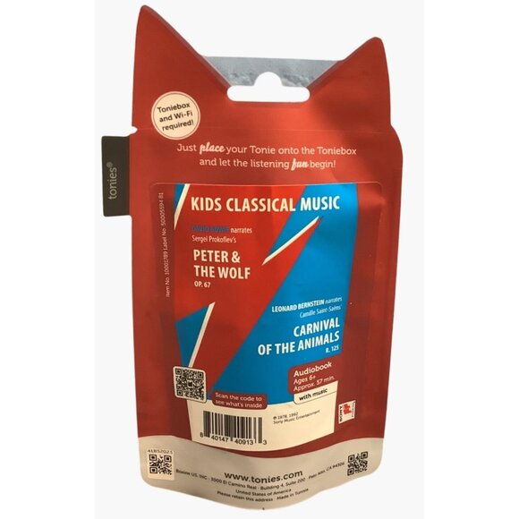 Tonies Peter & The Wolf Audio Character Figure Toniebox - Picture 4 of 4